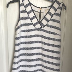 Sail to Sable size XS dress blue and white stripe